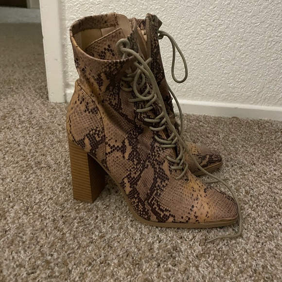 Animal Print Boots - Picture 2 of 3